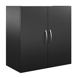 SystemBuild Lonn 24" Wall Cabinet in Black