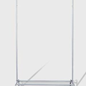 Simple garment rack, easy moved , white color, metal rack,laundry rack