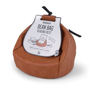 if bookaroo bean bag reading rest - brown, one size