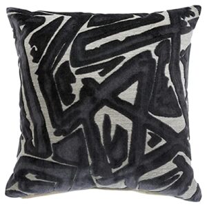 signature design by ashley kaslow pillow, gray