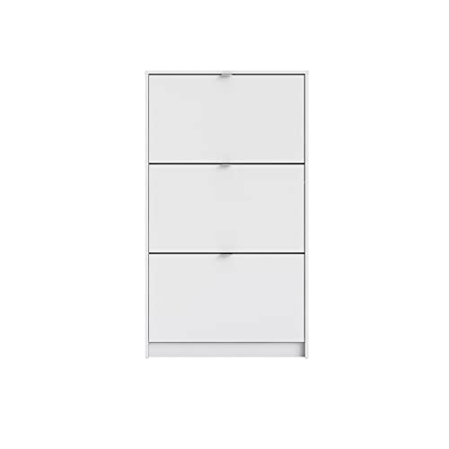 TVILUM Shoe Cabinet, White