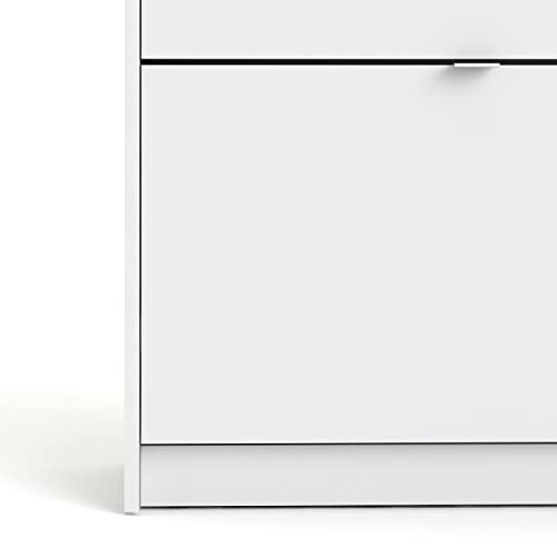 TVILUM Shoe Cabinet, White