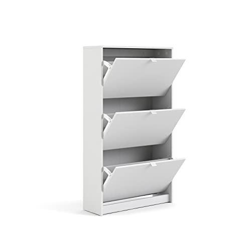 TVILUM Shoe Cabinet, White