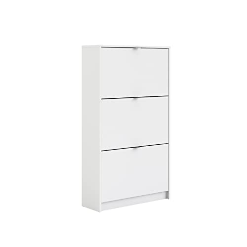 TVILUM Shoe Cabinet, White