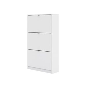 TVILUM Shoe Cabinet, White