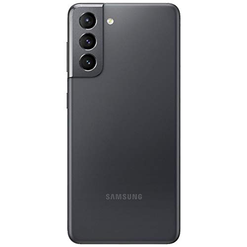 Samsung Galaxy S21 5G (128GB, 8GB) 6.2" AMOLED 120Hz, Snapdragon 888, Global 5G Volte Fully Unlocked (AT&T, Verizon, T-Mobile, Global) G991U1 (w/ 25W Charge Cube & Fast Wireless Charger, Gray)