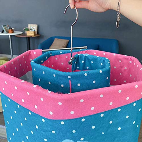 Hangers - Spiral Hanger - Home Bed Sheet Blanket Hook Rotating Cloths Rack Stainless Steel Spiraling Drying Rack