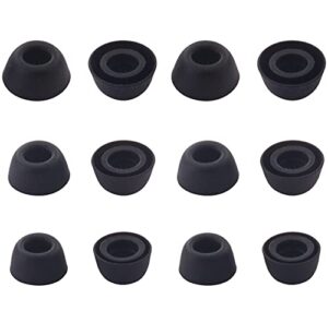 alxcd ear tips compatible with jabra elite 85t headphone, s/m/l 3 sizes 6 pairs soft silicone earbud tips, replacemnet for jabra elite 85t, 6 pairs, s/m/l