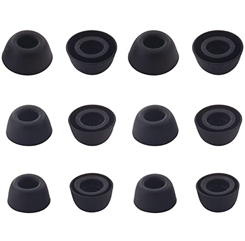 ALXCD Ear Tips Compatible with Jabra Elite 85t Headphone, S/M/L 3 Sizes 6 Pairs Soft Silicone Earbud Tips, Replacemnet for Jabra Elite 85t, 6 Pairs, S/M/L