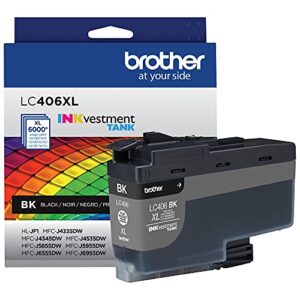 brother lc406xlbk high yield black ink cartridge