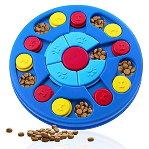 dog puzzle toys interactive toy for puppy iq stimulation &treat training games treat dispenser for smart dogs, puppy &cats fun feeding (level 1-3)…