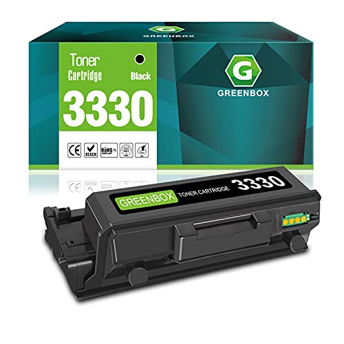 GREENBOX Remanufactured 106R03624 Toner Cartridge Replacement for Xerox Phaser 3330 for Xerox WorkCentre 3335 3345 Xerox Phaser 3330 106R03624 106R03623 (15,000 Pages High Yield, Black, 1-Pack)