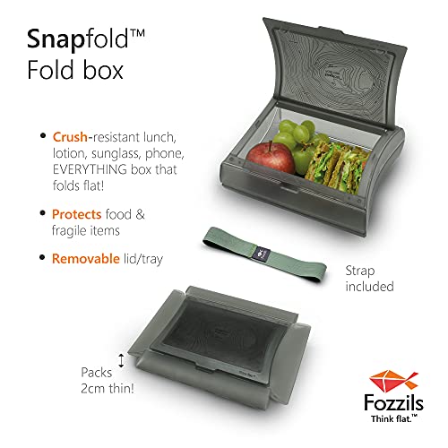 Fozzils Snapfold Fold Box Light Grey/Grey