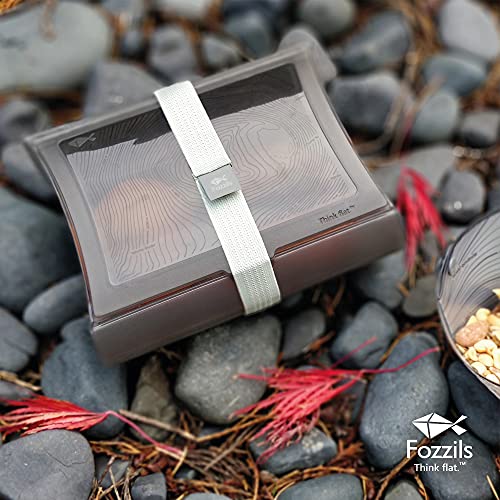 Fozzils Snapfold Fold Box Light Grey/Grey