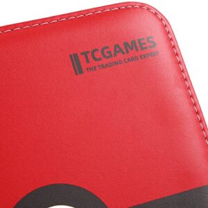 TCGAMES Card Binder 4-Pocket, 440 Pockets Card Holder Album with 55 Sleeves