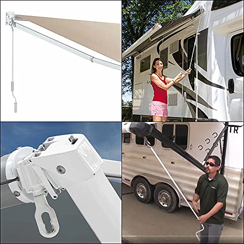 RV Awning Crank Handle Fordable Crank Wand for RV awnings Retractable Awning