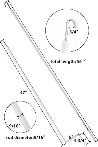 RV Awning Crank Handle Fordable Crank Wand for RV awnings Retractable Awning