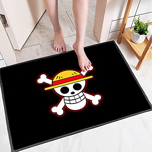 Anime Rug Popular Anime Area Rugs Slip Stain Resistant Soft Carpet for Boys Girls Gaming Desk Home Decor Non-Slip Doormats (16x24 Inches)