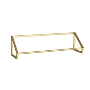 furvokia modern simple men's and women's clothing store heavy duty metal display stand,wall-mounted garment rack,clothes rail,bathroom hanging towel rack (gold, a-39 l)