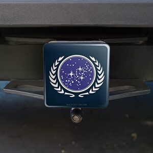 Star Trek United Federation of Planets Logo Tow Trailer Hitch Cover Plug Insert