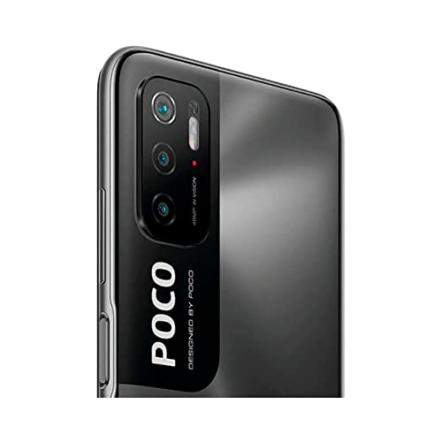 Poco M3 PRO 5G 64GB 4GB RAM Factory Unlocked (GSM Only | No CDMA - not Compatible with Verizon/Sprint) International Version - Power Black