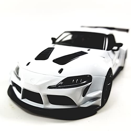 KiNSMART Toyota GR Supra Concept Racing Edition 1/36 Scale Diecast Race Car (White)