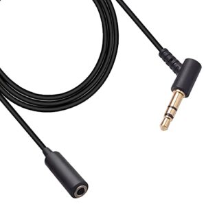 koffmon 3.5mm stereo jack headphone cord male to female auxiliary extension cable compatible with bose oe2 ae2 qc2 qc3 qc15 qc25 qc35 headphones(4ft)