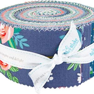 DODI Lee Poulsen Poppy and Posey Rolie Polie 40 2.5-inch Strips Jelly Roll Riley Blake RP-10580-40