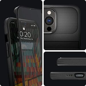 Spigen Geo Armor 360 [Full Body Protection] Designed for iPhone 13 Pro Case with Built-in Screen Protector (2021) - Black