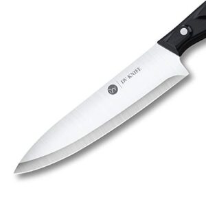 Chef Knife - Kitchen Knives, 8 inch Chef's Knife, 4 inch Paring Knife, High Carbon Stainless Steel with Ergonomic Handle