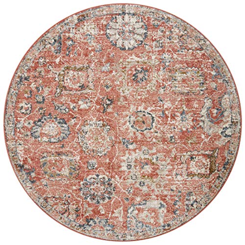 Loloi II Saban Collection SAB-08 Rust/Multi, Traditional 7'-10" x 10' Area Rug