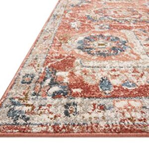 Loloi II Saban Collection SAB-08 Rust/Multi, Traditional 7'-10" x 10' Area Rug