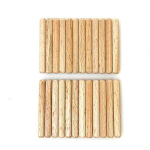 ReplacementScrews Wooden Dowel Pins Compatible with IKEA Part 101339 (KALLAX Shelves) (Pack of 24)