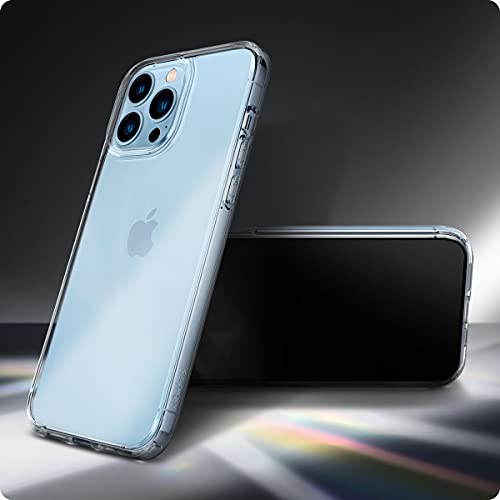 Spigen Ultra Hybrid [Anti-Yellowing Technology] Designed for iPhone 13 Pro Case (2021) - Crystal Clear