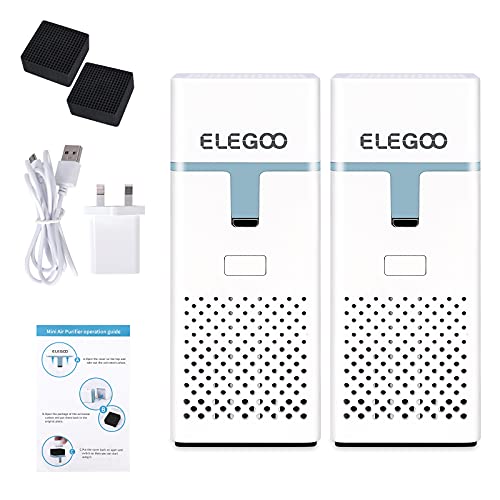 ELEGOO Air Purifier for LCD/DLP/MSLA 3D Printers (Pack of 2)