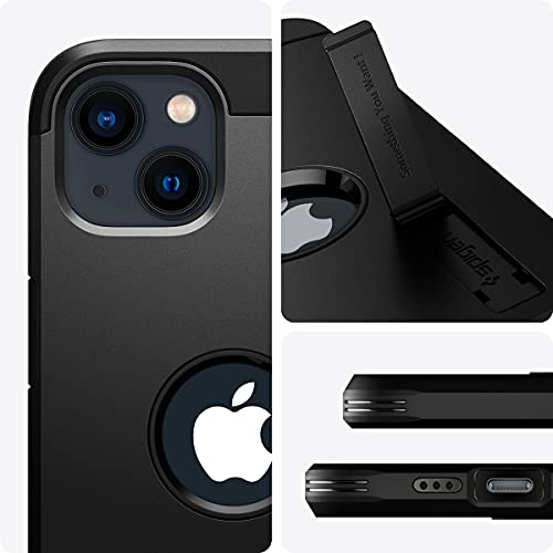 Spigen Tough Armor [Extreme Protection Tech] Designed for iPhone 13 Mini Case (2021) - Black