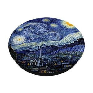 Van Gogh Starry Night Fashion Pattern Design Phone Cover PopSockets Swappable PopGrip