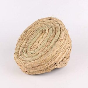 Jalin Straw Hamster Nest Hand-Woven Straw Pet Nest (20 * 16 * 15CM)