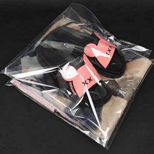 ericotry 100 Pcs 9x12 Clear Resealable Cello/Cellophane Bags Good for Bakery Candle Soap Cookie Poly Bags Gift T-Shirt and Artwork Packing Party Treat Wrap