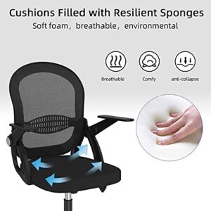 Sytas Ergonomic Mesh Office Chair, Mesh Desk Chair Lumbar Support, Computer Chair Adjustable Lumbar Support