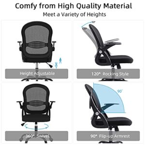 Sytas Ergonomic Mesh Office Chair, Mesh Desk Chair Lumbar Support, Computer Chair Adjustable Lumbar Support