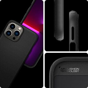 Spigen Mag Armor (MagFit) Compatible with MagSafe Designed for iPhone 13 Pro Max Case (2020) - Matte Black