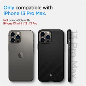 Spigen Mag Armor (MagFit) Compatible with MagSafe Designed for iPhone 13 Pro Max Case (2020) - Matte Black