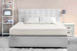irvine home collection full size 10-inch gel memory foam mattress medium firm feel breathable cool sleep and pressure relief certipur-us certified temperature balanced