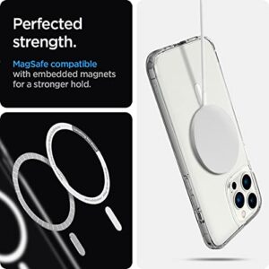 Spigen Ultra Hybrid Mag (MagFit) Compatible with MagSafe Designed for iPhone 13 Pro Case (2020) - White