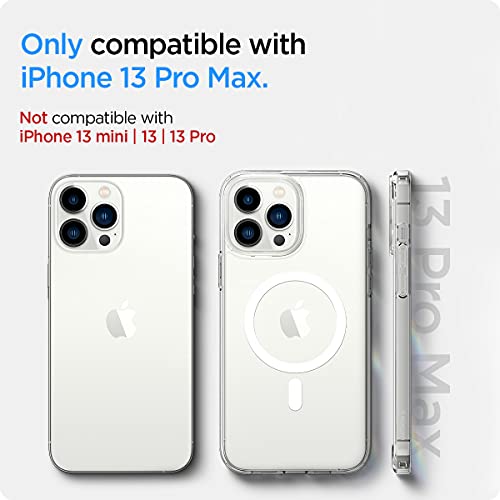 Spigen Ultra Hybrid Mag (MagFit) Compatible with MagSafe Designed for iPhone 13 Pro Max Case (2020) - White