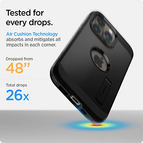 Spigen Tough Armor [Extreme Protection Tech] Designed for iPhone 13 Pro Max Case (2021) - Black