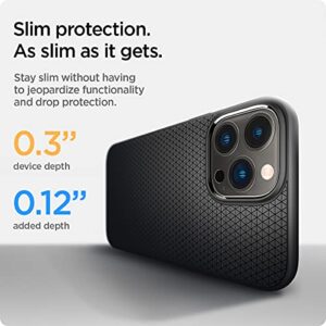 Spigen Liquid Air Armor Designed for iPhone 13 Pro Max Case (2021) - Matte Black