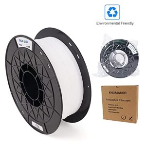 ENOMAKER PETG Filament 1.75mm White 1kg(2.2LBS) with Supper Good Layer Bonding Improved PETG for FDM 3D Printer Such as Creality Ender 3 Pro V2, CR-10/V2/V3, Voxelab Aquila etc.