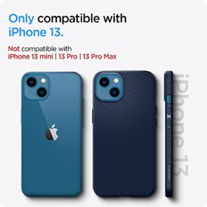 Spigen Liquid Air Armor Designed for iPhone 13 Case (2021) - Navy Blue